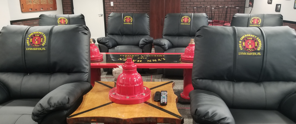 Commercial Grade Logo Furniture for Showrooms