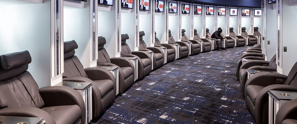 football dressing room design Dark arts of away changing rooms: Bizarre pink paint plan, cold showers, no toilet paper